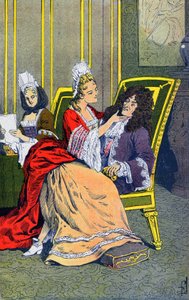 familjen Louis XIV av Louis Charles Bombled