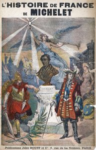 Frankrikes historia, av Michelet, ca 1900 (illustration)