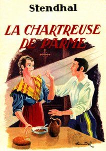 Omslag till Stendhals roman "La Chartreuse de Parme av Louis Claudel