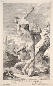 Sabinernas våldtäkt, 1700-talet.