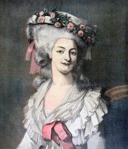 Marie-Louise, prinsessan av Lamballe, 1892 av Louis Edouard Rioult