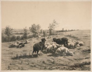 Fåren av Louis Emmanuel Soulange Teissier