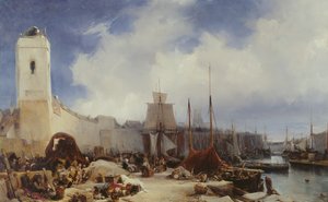 Hamnen i Dunkirk, 1831
