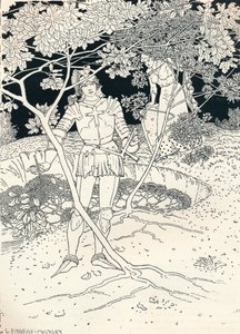 Illustration till Spensers Faerie Queene. Canto II. Vers 30, c1895 av Louis Fairfax Muckley