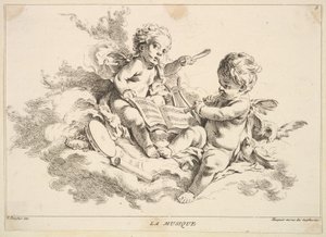 Musik. av Louis Felix de la Rue