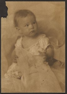 [Baby med tyll] av Louis Fleckenstein