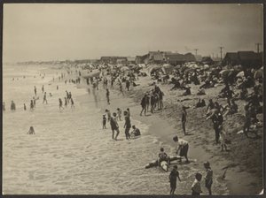 [Strandscen] av Louis Fleckenstein