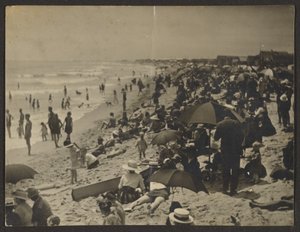[Strandscen] av Louis Fleckenstein