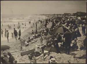 [Strandscen] av Louis Fleckenstein