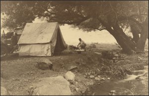 [Campingscen] av Louis Fleckenstein