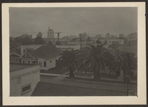 [Stadslandskap] av Louis Fleckenstein