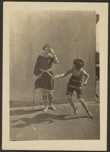 [Dansare på taket] av Louis Fleckenstein