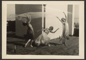 [Dansare på taket] av Louis Fleckenstein