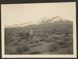 [Figur i landskap] av Louis Fleckenstein