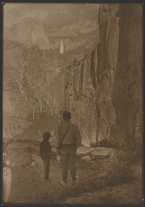 Vandringsleden ”Nevada Falls from Ledge”, Yosemite av Louis Fleckenstein
