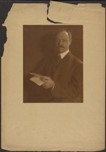 Porträtt av pastor P. Power av Louis Fleckenstein