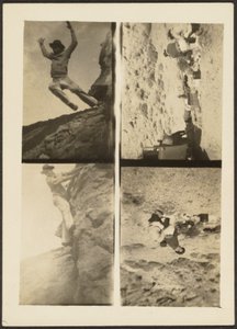 [Quadruple frame - Bergsklättringsscener] av Louis Fleckenstein