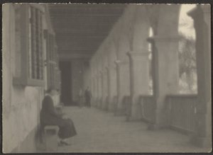 [Santa Barbaras klostergångar] av Louis Fleckenstein