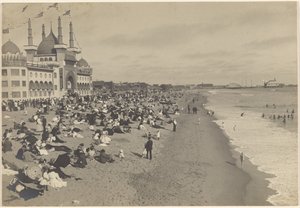 [Seaside Scene] av Louis Fleckenstein