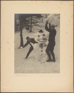 Snögubben av Louis Fleckenstein