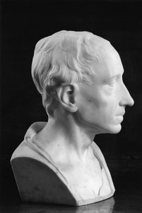Byst av Alexander Pope (marmor)