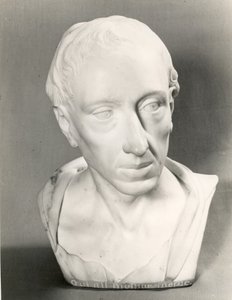 Byst av Alexander Pope (marmor)