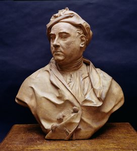 Porträttbyst av George Frederick Handel (1685-1759) (terrakotta)