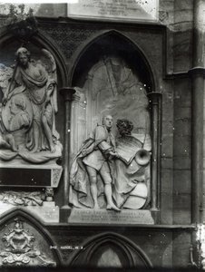 Monument för Händel, 1762 av Louis Francois Roubilliac