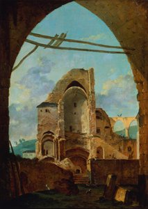 Rivningen av klostret i Montmartre, c1740-1800.