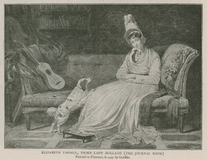 Elizabeth Vassall, tredje Lady Holland av Louis Gauffier