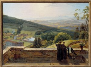 Arnodalen, utsikt från Vallombrosa av Louis Gauffier