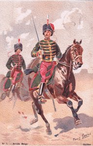Guider, vykort, 1920-tal
