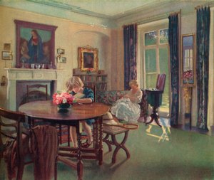 A June Interior, c1923. av Louis Ginnett