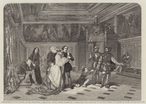 Förkammare till inkvisitionsdomstolen, i Ducal Palace, Venedig