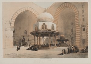 Egypten och Nubien, volym III, nr 8: Sultan Hassans moské, Kairo av Louis Haghe