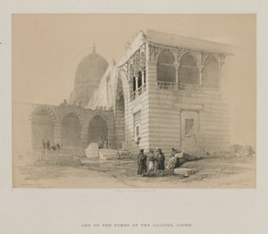 Egypten och Nubien, Volym III: En av Khalifernas gravar, Kairo av Louis Haghe