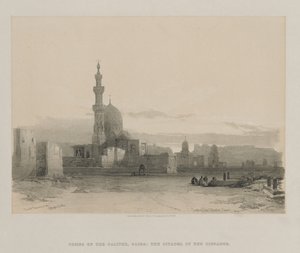 Egypten och Nubien, volym III: Kalifernas gravar, Kairo av Louis Haghe