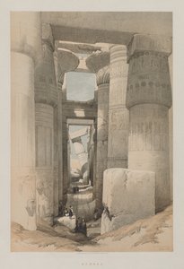 Egypten och Nubien, volym II: Karnak av Louis Haghe