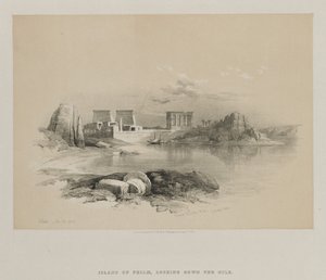 Egypten och Nubien, volym II: Philae, 1848. av Louis Haghe