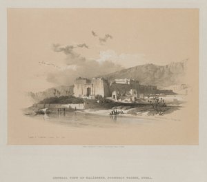 Egypten och Nubien, Volym II: Kababshes tempel, Nubia av Louis Haghe