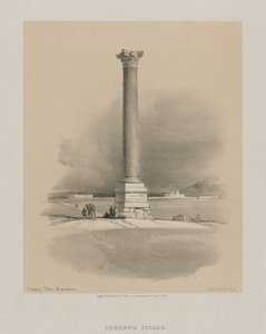 Egypten och Nubien, volym I: Pompeys pelare, Alexandria av Louis Haghe