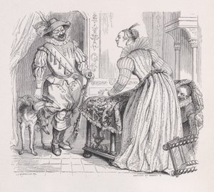 Jakten från Bérangers kompletta verk, 1836. Skapare: Louis-Henri Brevière, Cesar-Auguste Hebert. av Louis Henri Brevière, Cesar Auguste Hebert