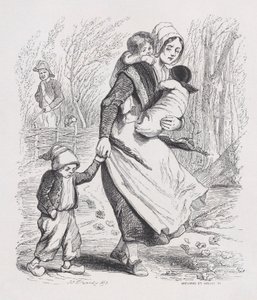 Jeanne, the Redhead från The Complete Works of Béranger, 1836.