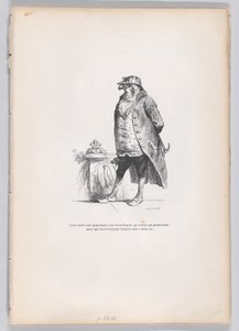 Denna gamla gård har tydligen en gammal falk... från Scenes from the Private and Pub..., ca. 1837-47.