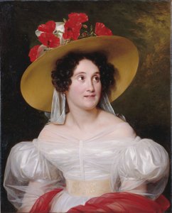 Porträtt av Madame Arachequesne, 1831.