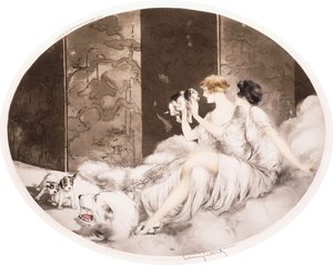 Små hundar av Louis Icart