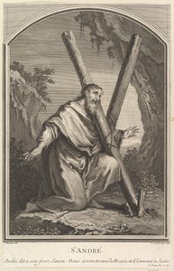 Sankt Andreas, 1726. av Louis Jacob