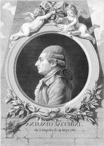 Porträtt av kompositören Antonio Sacchini 1730-1786, 1781.