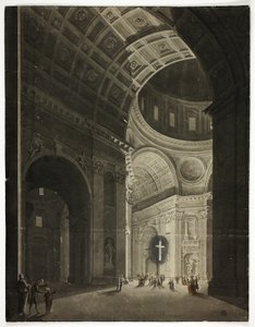 Utsikt över korsningen i Saint Peter