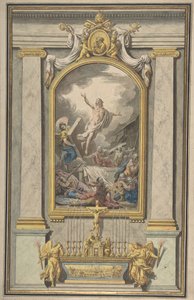 Uppståndelsen, ca. 1760. av Louis Jean François Lagrenée